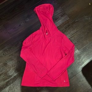 Bally hood, bight pink